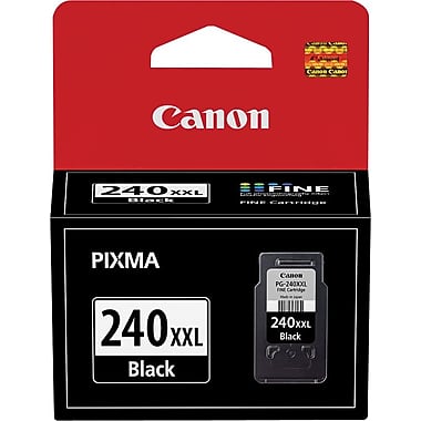 Canon (PG-240XXL) PIXMA MG2120 MG2220 MG3120 MG3220 MG3520 MG4120 MG4220 MX372 MX392 MX432 MX452 MX472 MX512 MX522 MX532 Extra High Yield Black Ink Cartridge (600 Yield)
