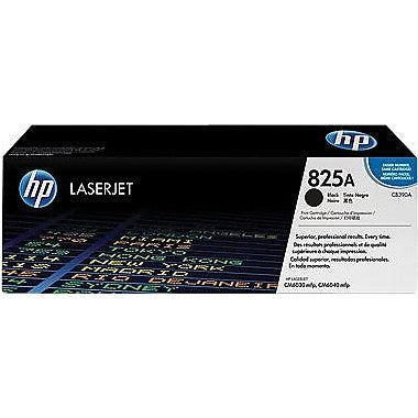HP 825A (CB390A) Color LaserJet CM6030 MFP CM6040 MFP Black Original LaserJet Toner Cartridge (19500 Yield)