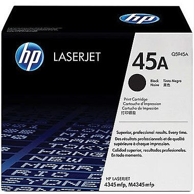 HP 45A (Q5945A) BLACK ORIGINAL LASERJET TONER CARTRIDGE