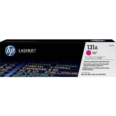 HP 131A (CF213A) LaserJet Pro 200 Color M251 M276 Magenta Original LaserJet Toner Cartridge (1800 Yield)