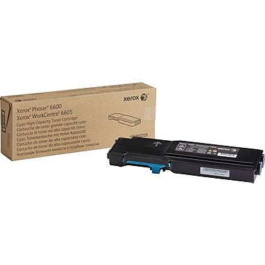 Xerox Phaser 6600 WorkCentre 6605 MFP High Capacity Cyan Toner Cartridge (6000 Yield)