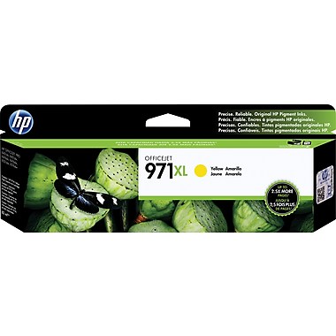 HP 971XL (CN628AM) High Yield Yellow Original Ink Cartridge (6600 Yield)