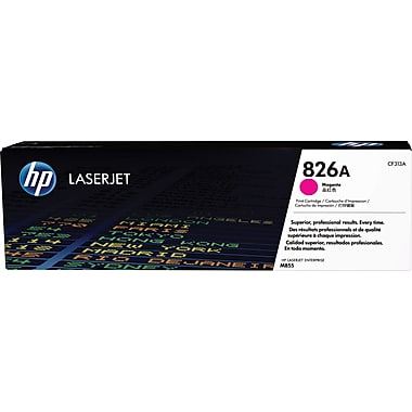 HP 826A (CF313A) Color LaserJet Enterprise M855 Magenta Original LaserJet Toner Cartridge (31500 Yield)