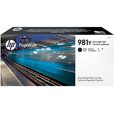 HP 981Y (L0R16A) Extra High Yield Black Original PageWide Cartridge (20000 Yield)