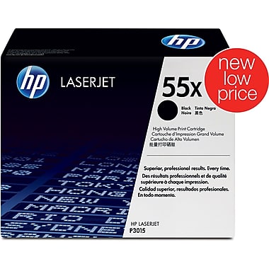 HP 55X High Yield Black Original LaserJet Toner Cartridge