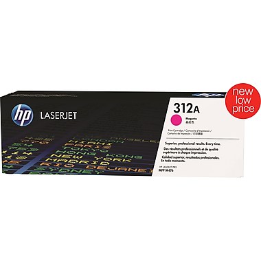 HP 312A (CF383A) Color LaserJet Pro MFP M476 Magenta Original LaserJet Toner Cartridge (2700 Yield)
