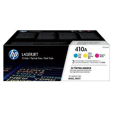 HP 410A (CF251AM) 3-PACK CYAN/MAGENTA/YELLOW ORIGINAL LASERJET T