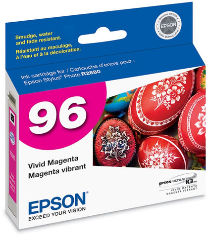 Epson (96) Stylus Photo R2880 UltraChrome K3 Vivid Magenta Ink Cartridge