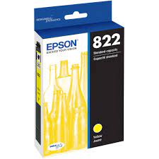 Epson T822, Yellow Ink Cartridge