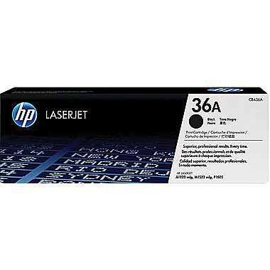 HP 36A (CB436A) LaserJet M1522 MFP P1505 Black Original LaserJet Toner Cartridge (2000 Yield)