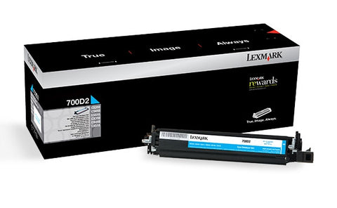 Lexmark (700D2) CS310 CS410 CS510 CX310 CX410 CX510 XC2132 Cyan Developer Unit (40000 Yield)