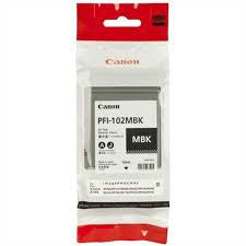 Canon Ink tank - Pigmented matte black - For IPF 500, 600 and 700 Printers
