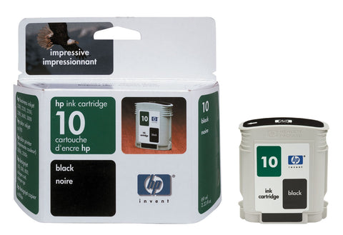 HP 10 (C4844A) Black Original Ink Cartridge (2200 Yield)