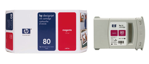 HP 80 (C4847A) Magenta Original Ink Cartridge (350 ml)