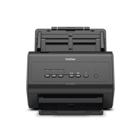 Brother Workhorse ImageCenter ADS-2400N Sheetfed Desktop Scanner (30 ppm) (8.5" x 196") (600 dpi) (Duplex) (USB) (Ethernet) (50 Sheet ADF)