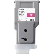 Canon, Inc INK PFI-207M PIGMENT MAGENTA - 300 ML
