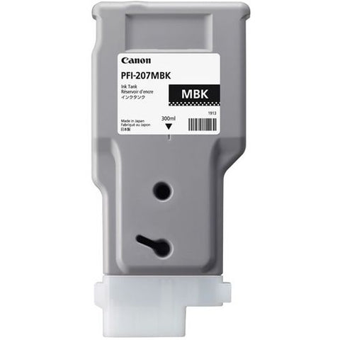 Canon, Inc PFI-207MBK PIGMENT MATTE BLACK INK - 300 ML