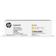 HP (CF412JC) Color LaserJet Pro M377, M452, MFP M477 Yellow Original LaserJet Contract Toner Cartridge (6,000 Yield)