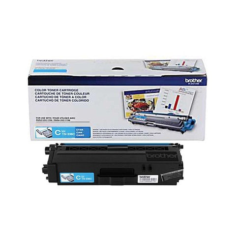 Brother High Yield Cyan Toner Cartridge (3500 Yield)