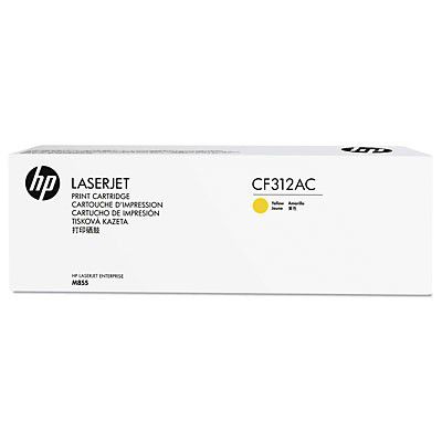 HP CF312AC Yellow 31,500 Yield Contracted Toner