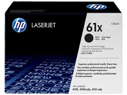 HP 61X (C8061X) LaserJet 4100 4100 MFP 4101 MFP High Yield Black Original LaserJet Toner Cartridge (10000 Yield)