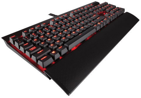 Corsair K70 LUX Mechanical Gaming Keyboard - Red LED -Cherry MX Blue