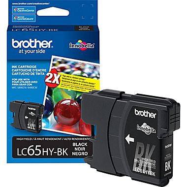 Brother LC65HYBKS High-Yield Black Ink Cartridge