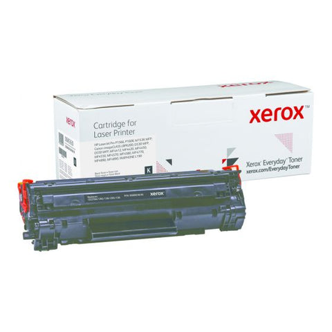 Xerox<sup>&reg;</sup> Remanufactured Black Standard Yield Everyday Toner from Xerox, Alternate for HP CE278A, Canon CRG-126, CRG-128
