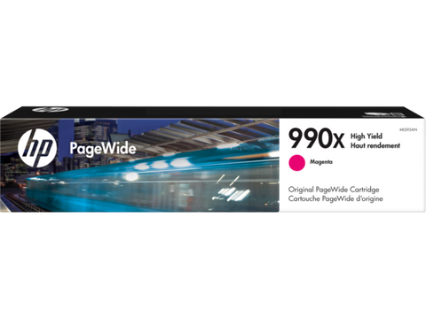 HP 990X (M0J93AN) High Yield Magenta Original PageWide Cartridge (20000 Yield)