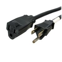 StarTech NEMA 5-15R TO NEMA 5-15P 15FT POWER CORD EXTENSION